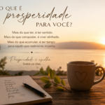 O que é prosperidade para você?
