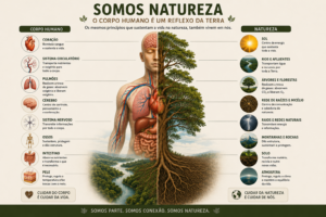 Você Não Está Separado da Natureza. Você É Natureza.